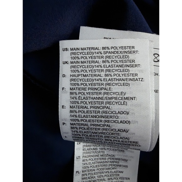 Nashville Predators Adidas Short Sleeve Polo Shirt Blue NHL Logo Large JBHS - Picture 11 of 11